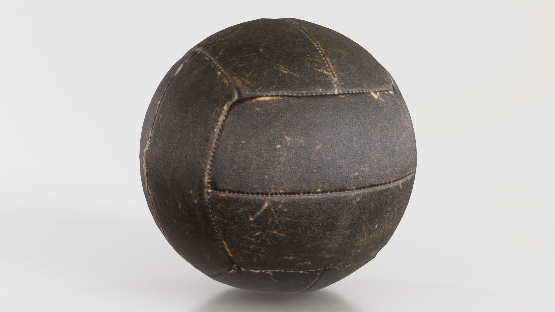 Ball 7 Low-poly 3D model_7