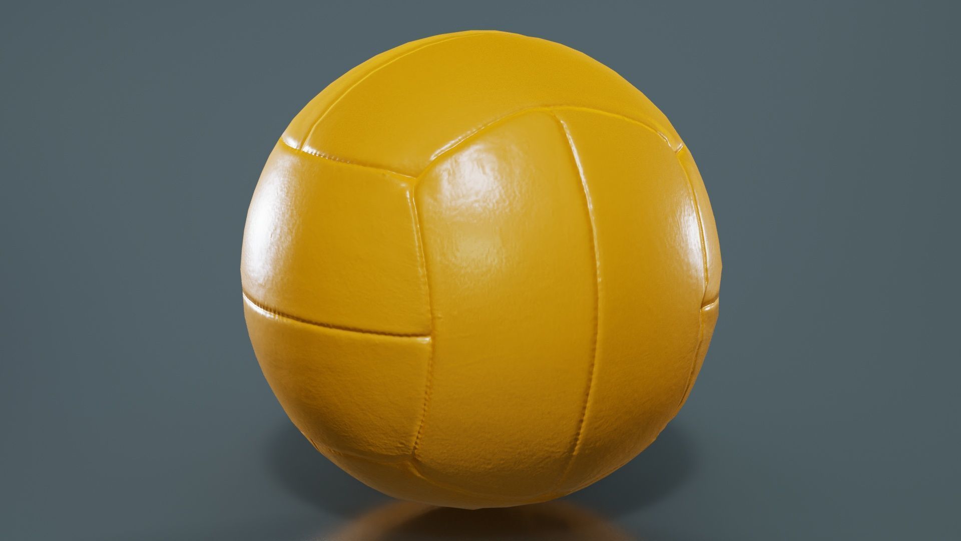 Ball 7 Low-poly 3D model_12