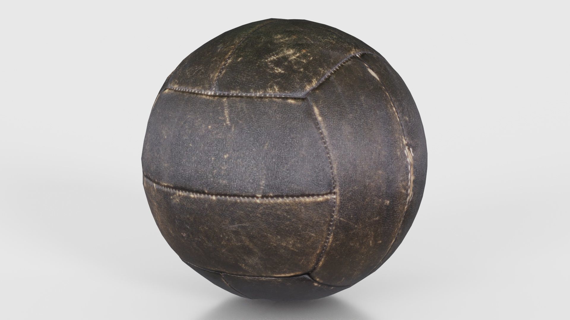 Ball 7 Low-poly 3D model_22