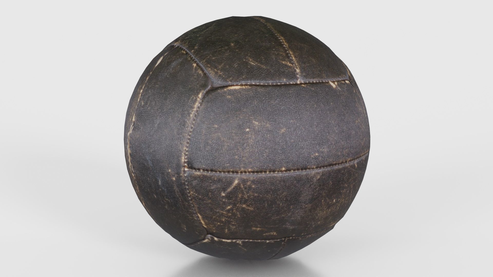 Ball 7 Low-poly 3D model_18