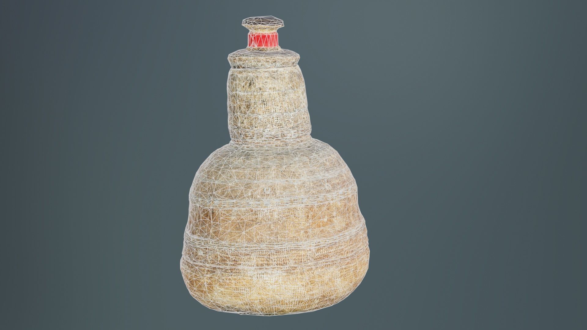 Calebas 01 Low-poly 3D model_10