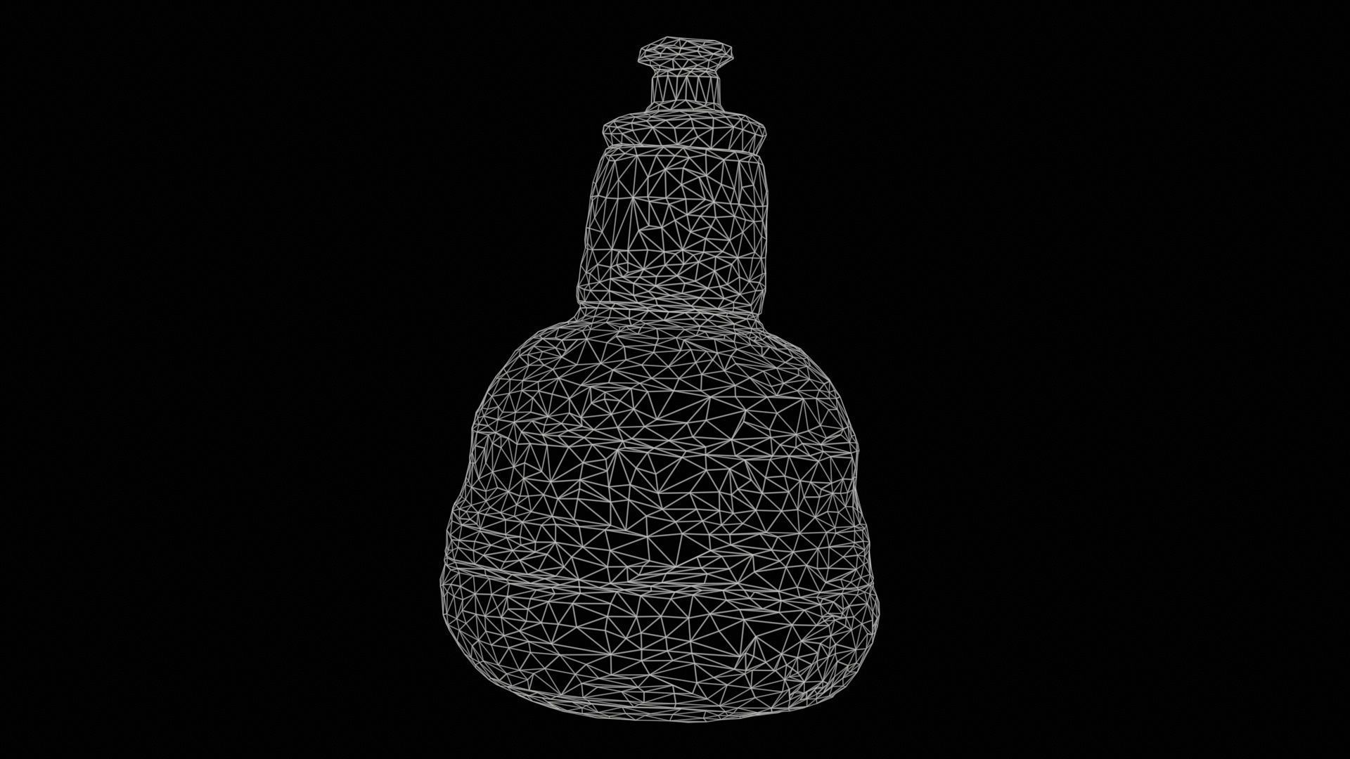 Calebas 01 Low-poly 3D model_11