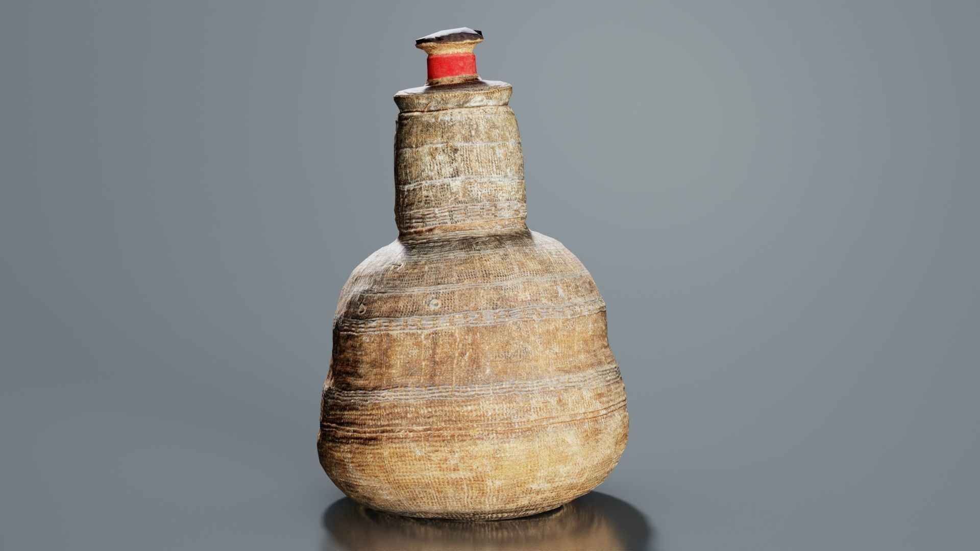 Calebas 01 Low-poly 3D model_7