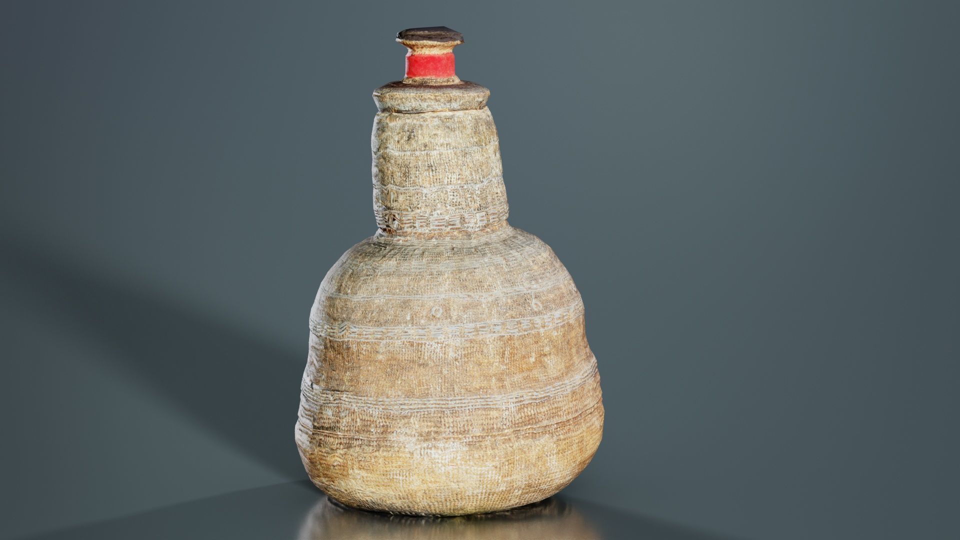 Calebas 01 Low-poly 3D model_8