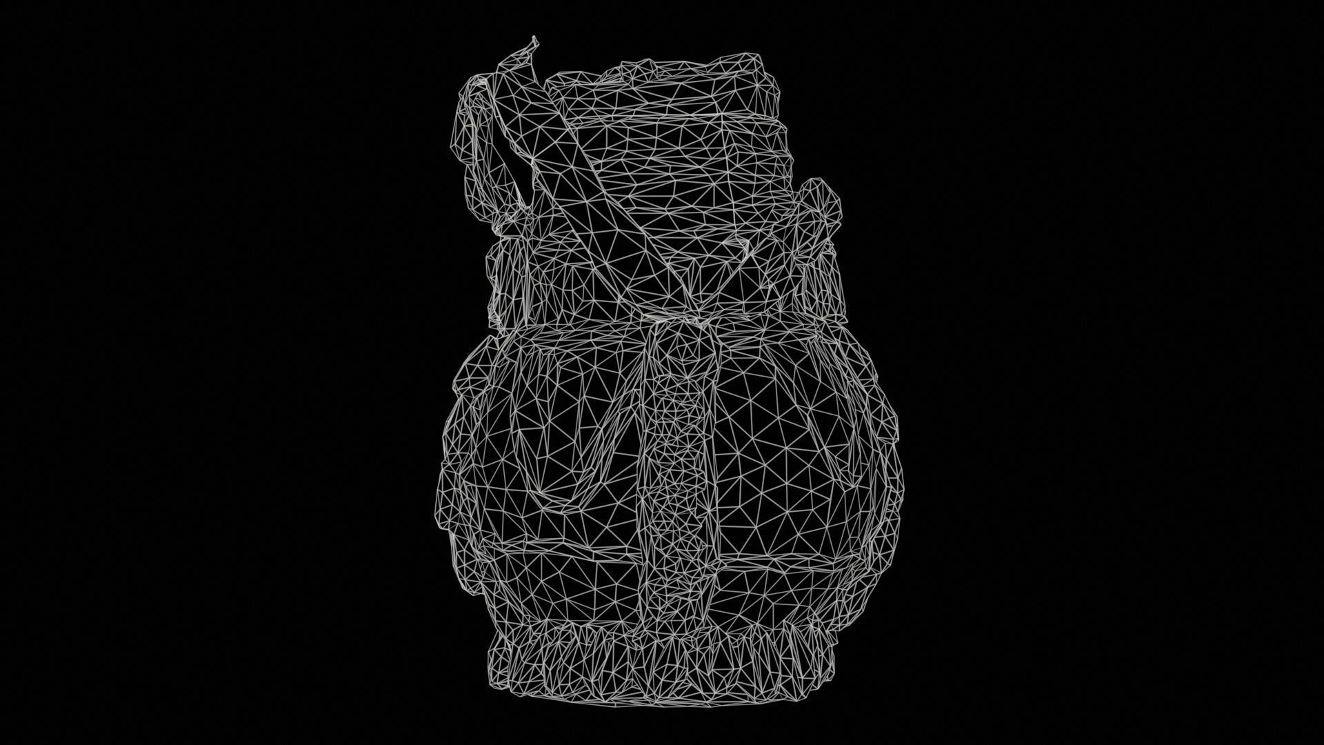 Calebas 04 Low-poly 3D model_11