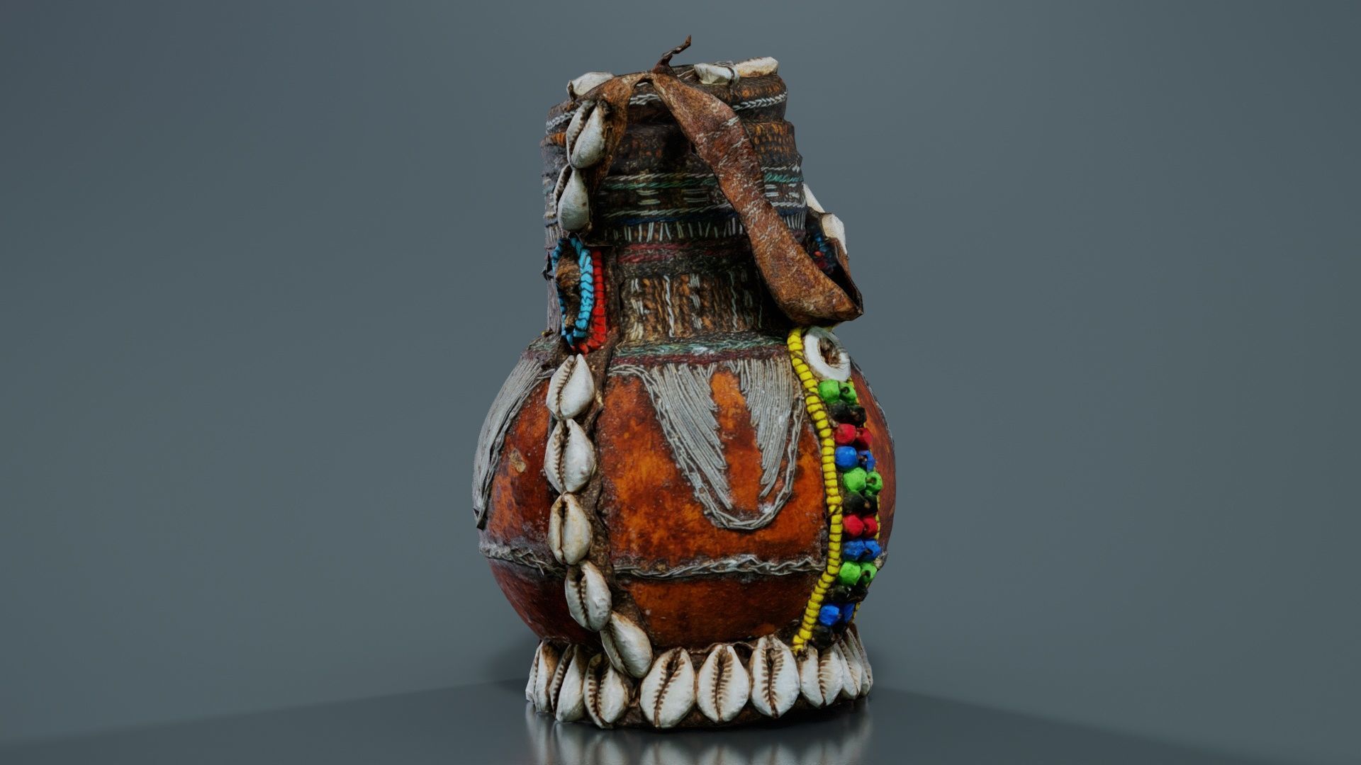 Calebas 04 Low-poly 3D model_2