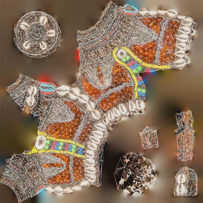 Calebas 04 Low-poly 3D model_14