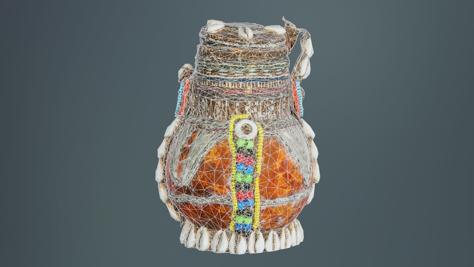 Calebas 04 Low-poly 3D model_10