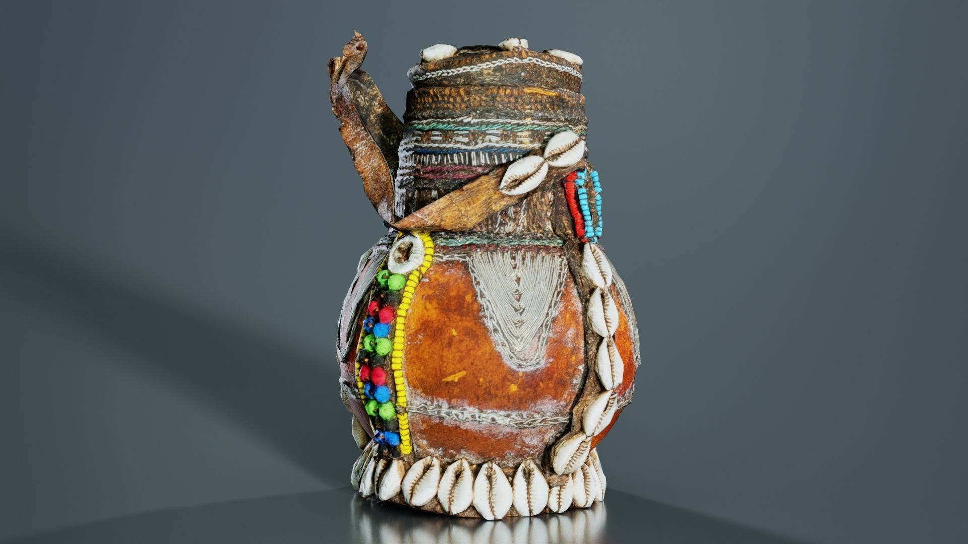 Calebas 04 Low-poly 3D model_5