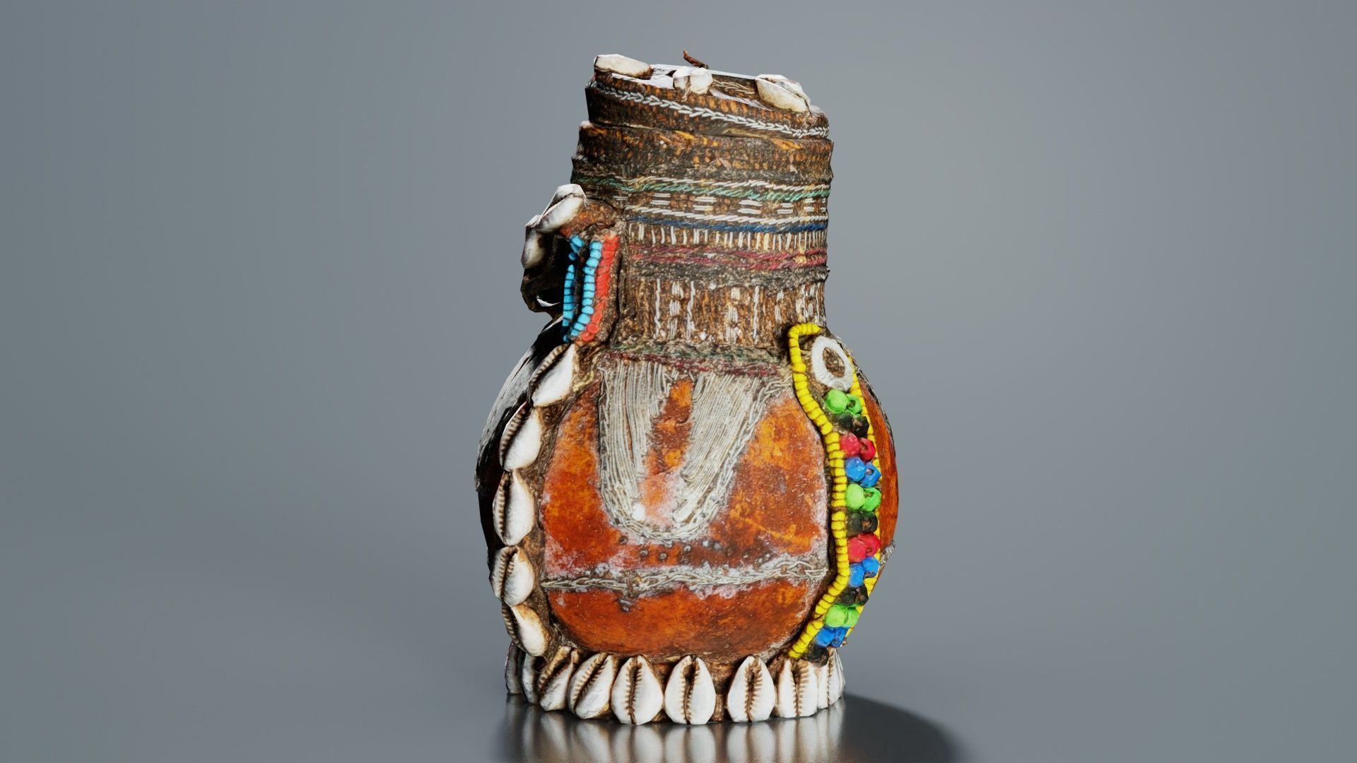 Calebas 04 Low-poly 3D model_8