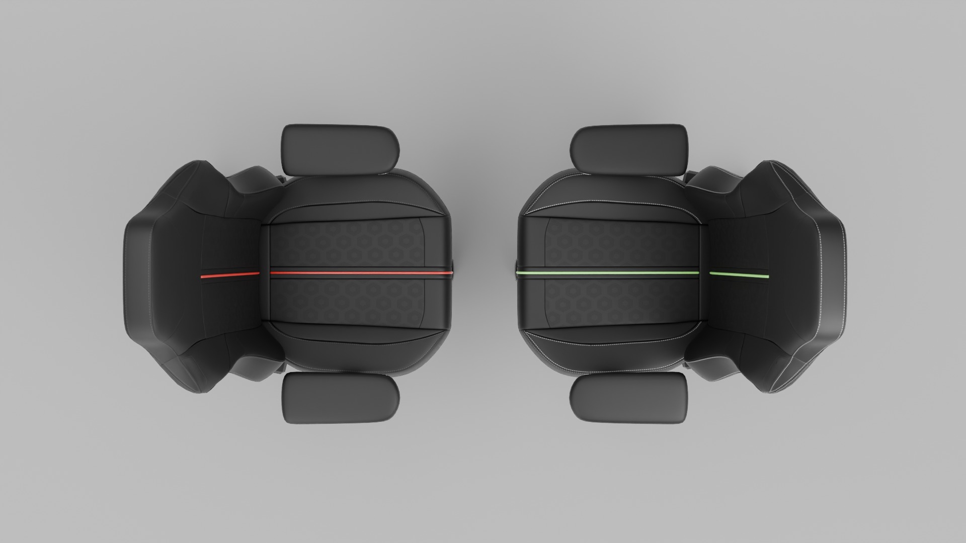 3d Gaming Chair 02 Realistic PBR GLB FBX OBJ mlt Low-poly 3D model_5