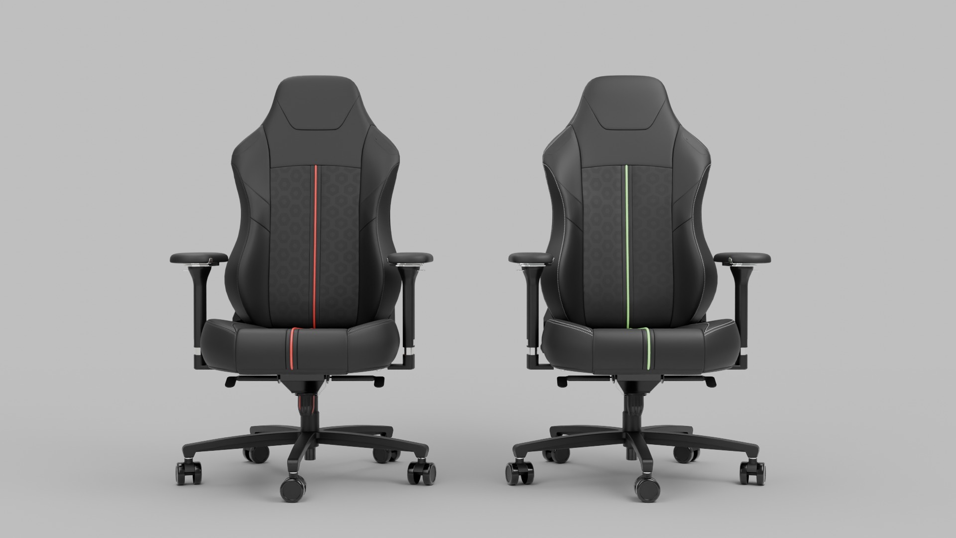 3d Gaming Chair 02 Realistic PBR GLB FBX OBJ mlt Low-poly 3D model_2