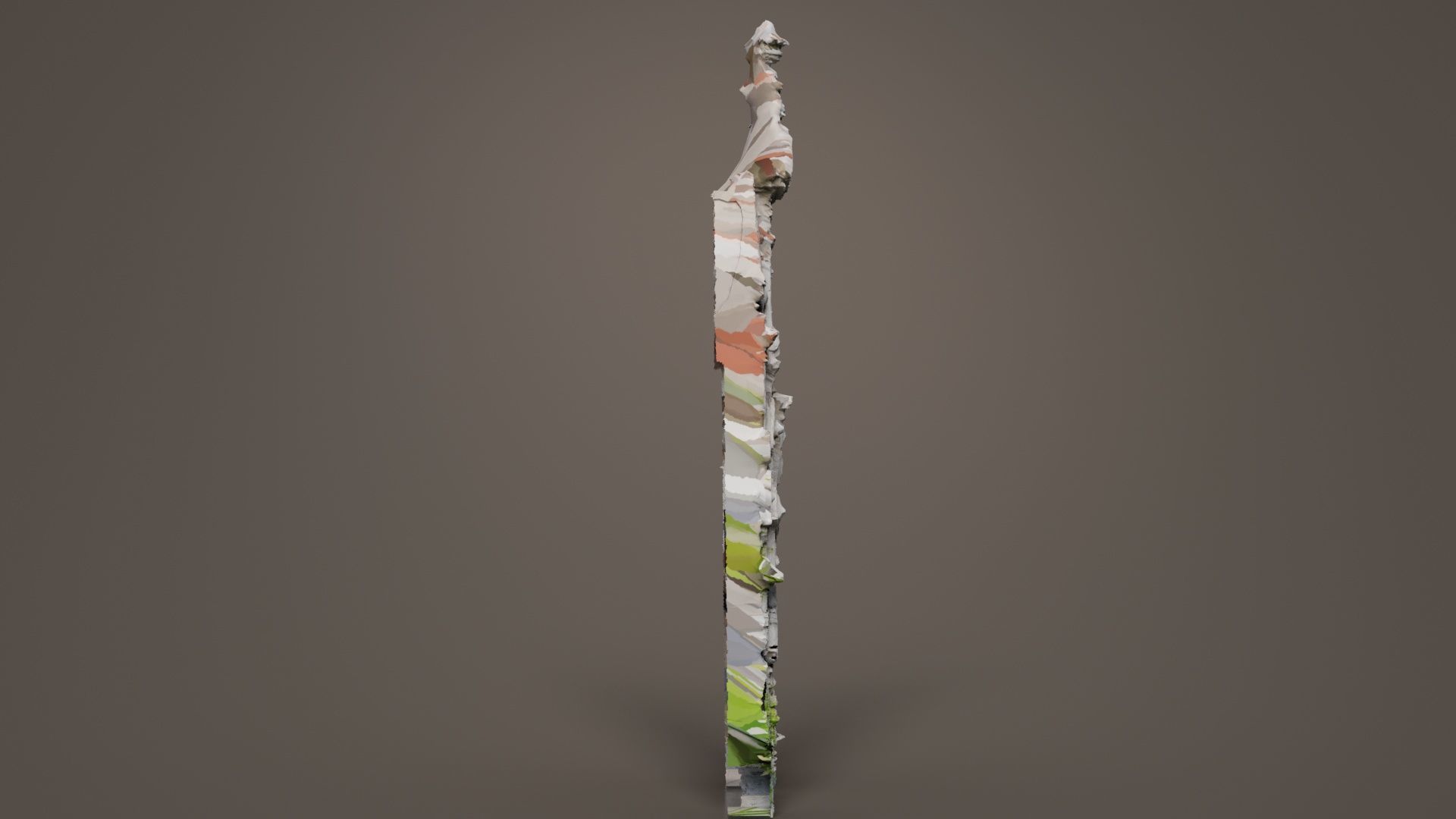 Door Head 03 Low-poly 3D model_1