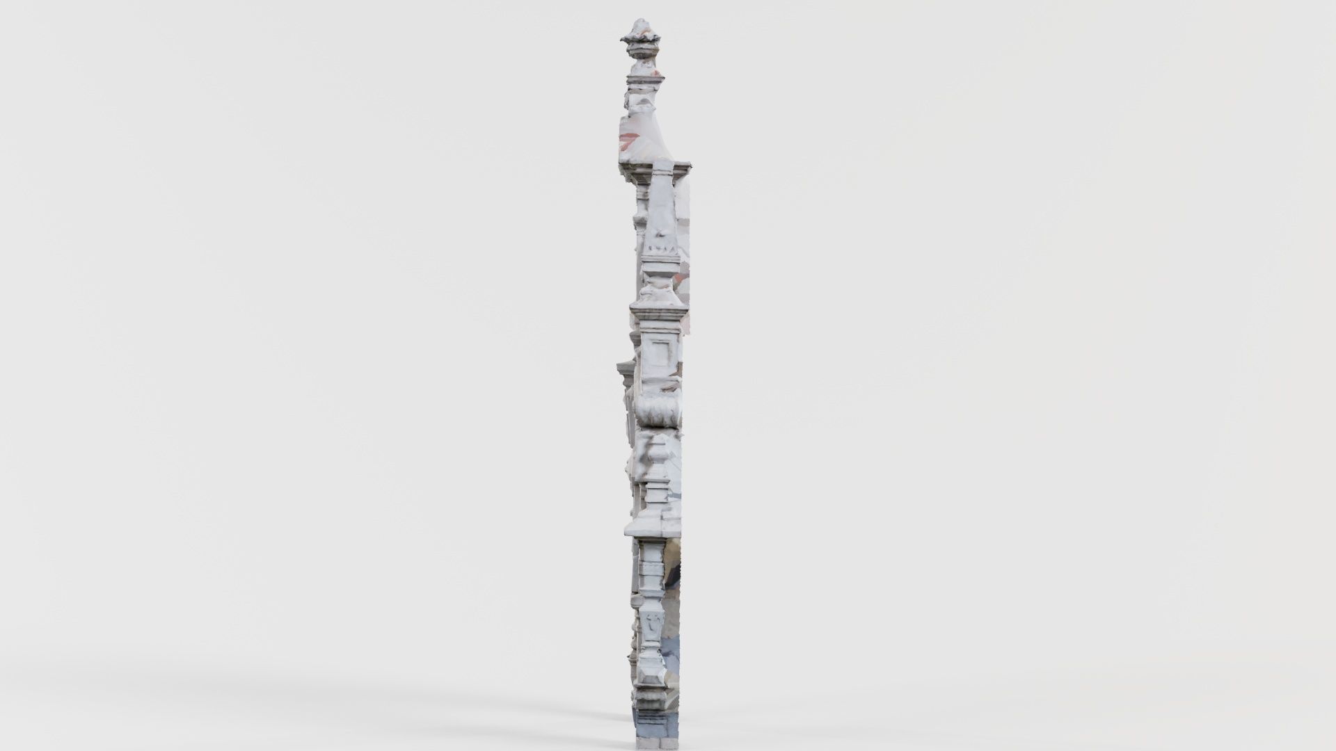 Door Head 03 Low-poly 3D model_8