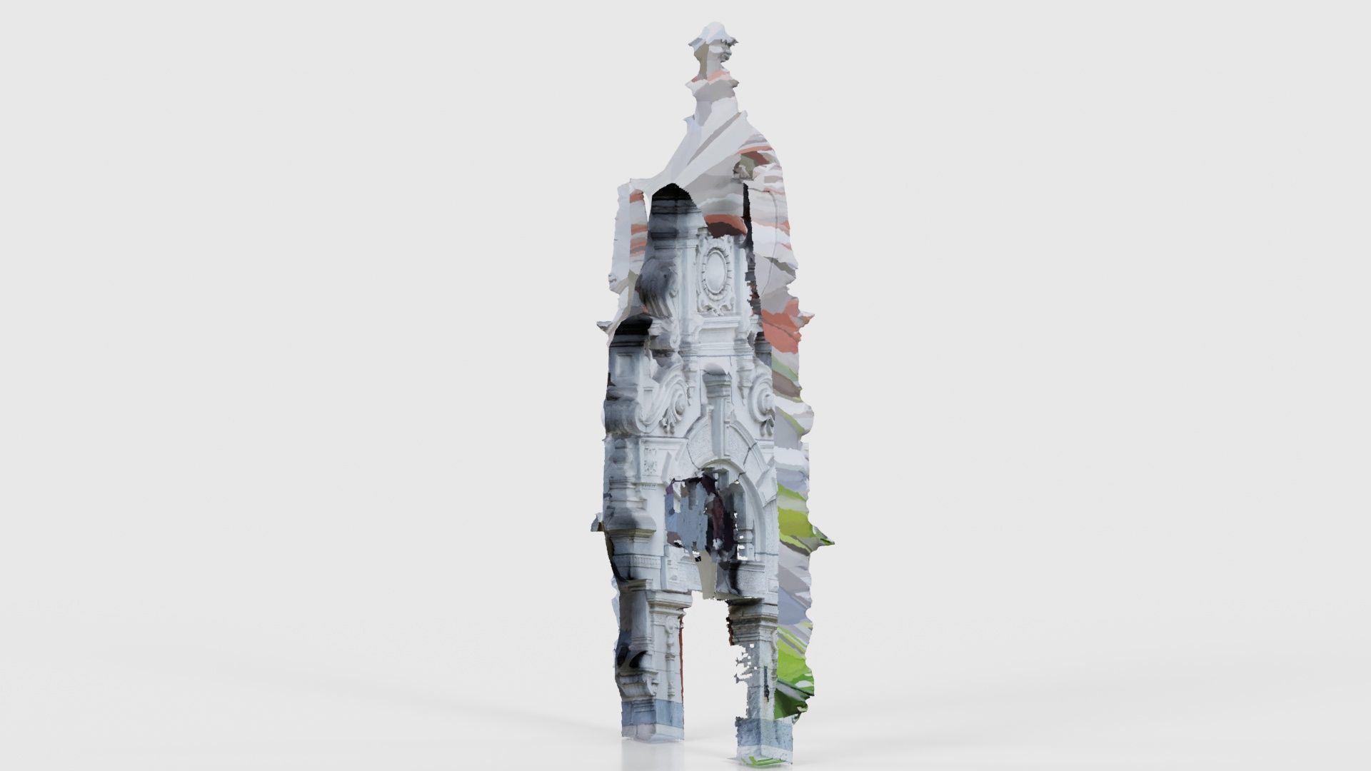 Door Head 03 Low-poly 3D model_19