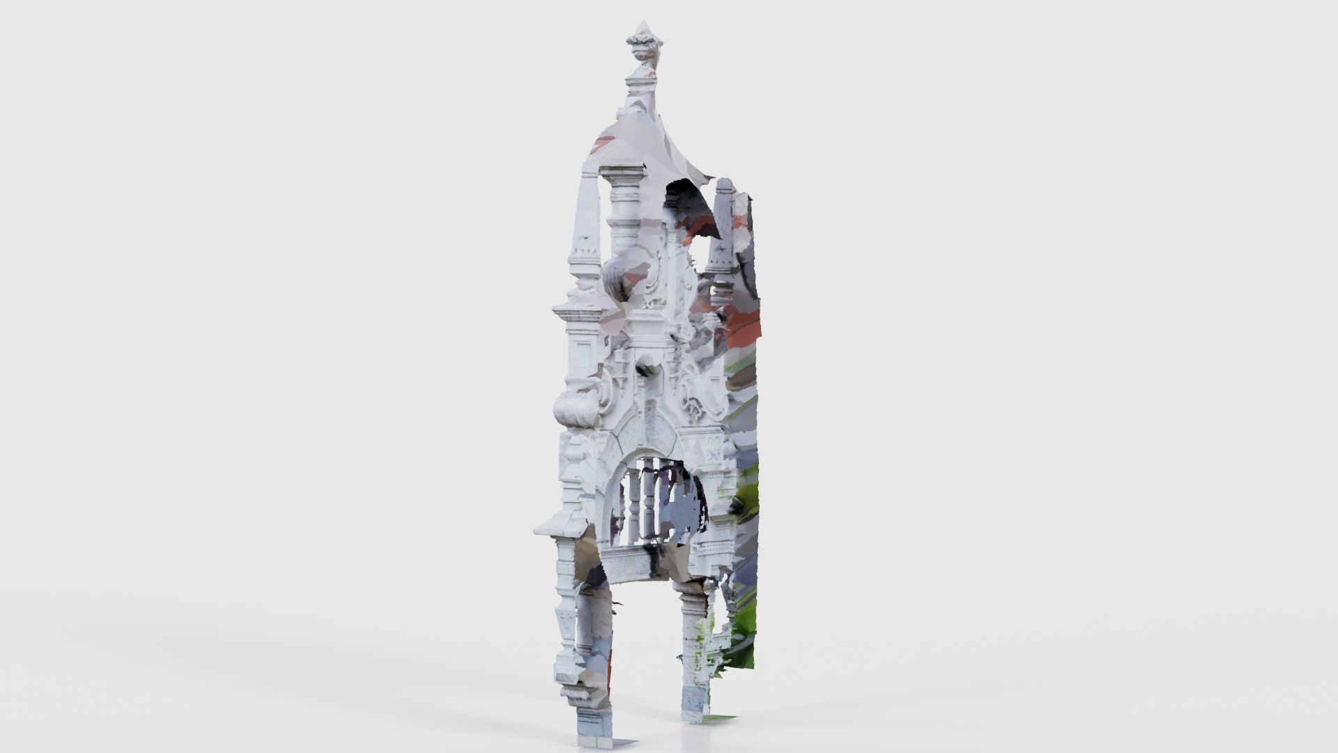 Door Head 03 Low-poly 3D model_23