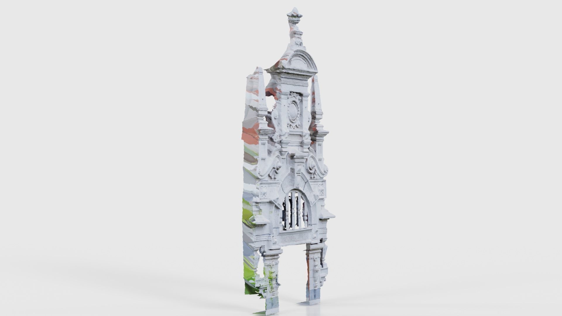 Door Head 03 Low-poly 3D model_17