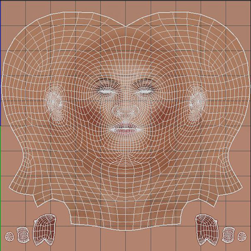 Florence Pugh Character 3D Model Low-poly 3D model_17