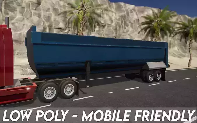 Semi Truck Trailer - 06