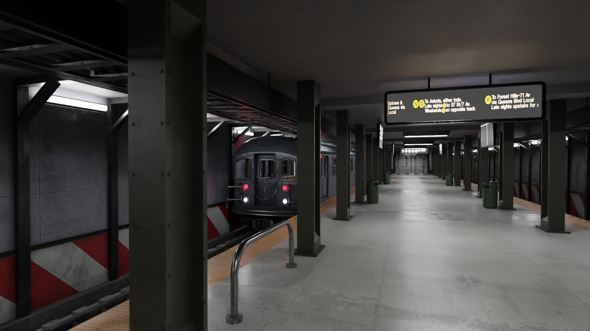 KAWASAKI NYC Subway car R62 A 3D model_16