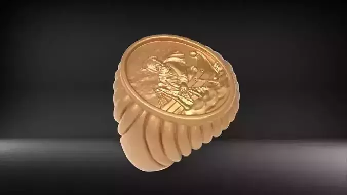 Fisherman Ring  3D print model