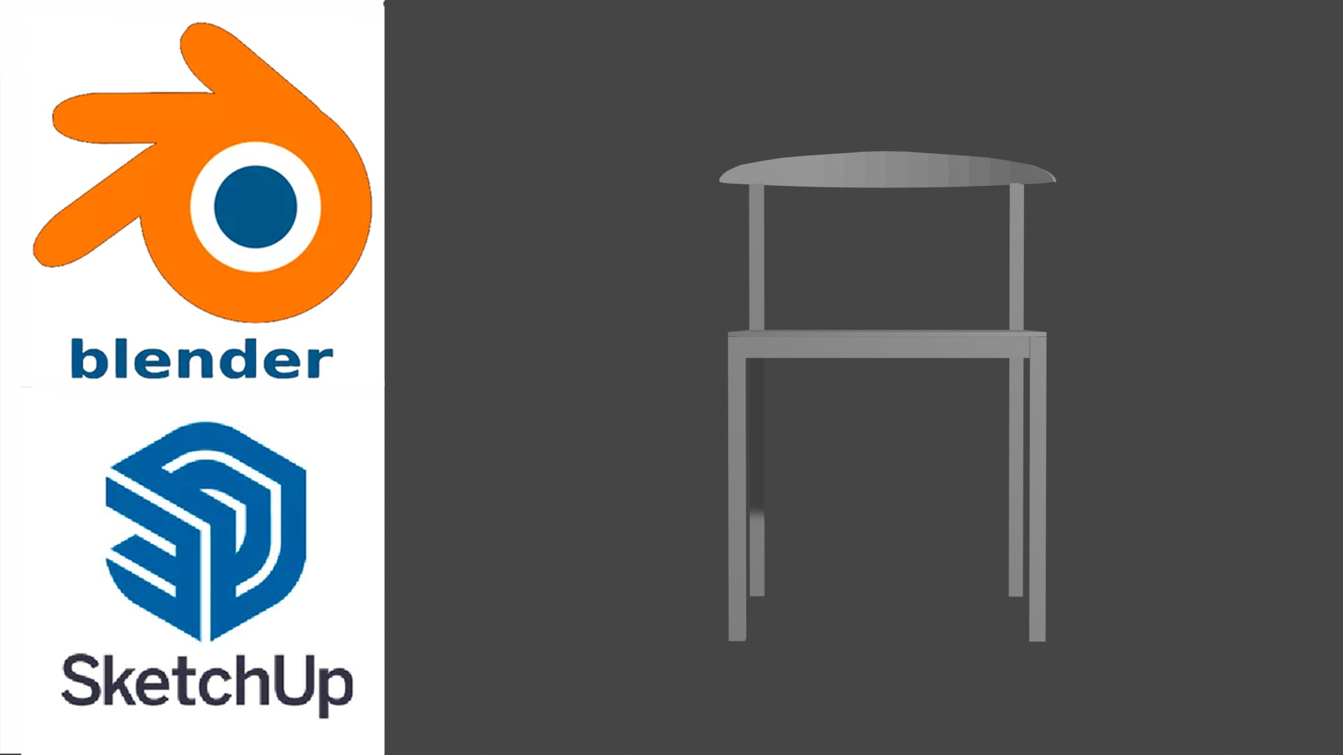 Chair - Silla 3D model 3D model_1