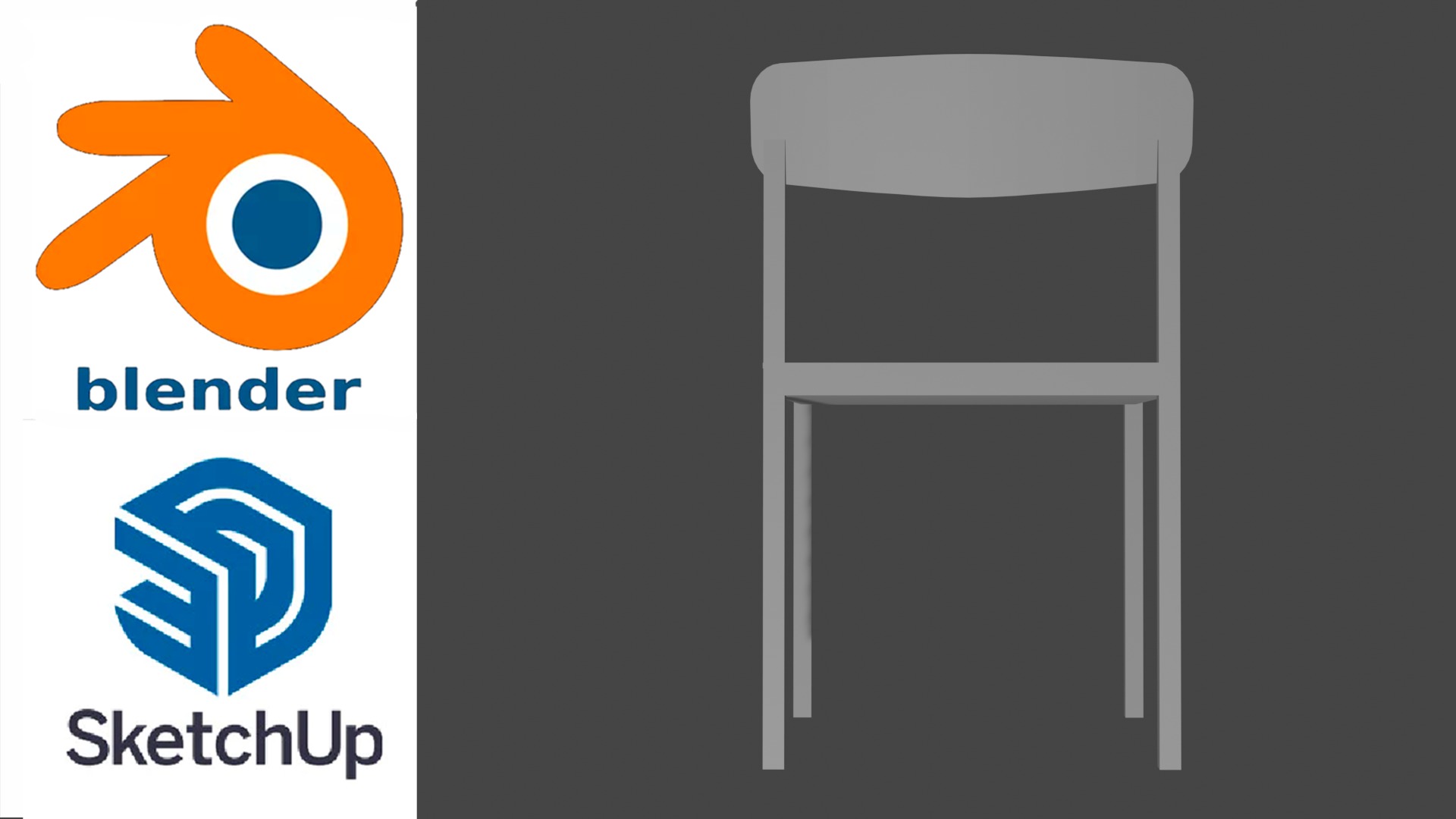 Chair - Silla 3D model 3D model 3D model_4