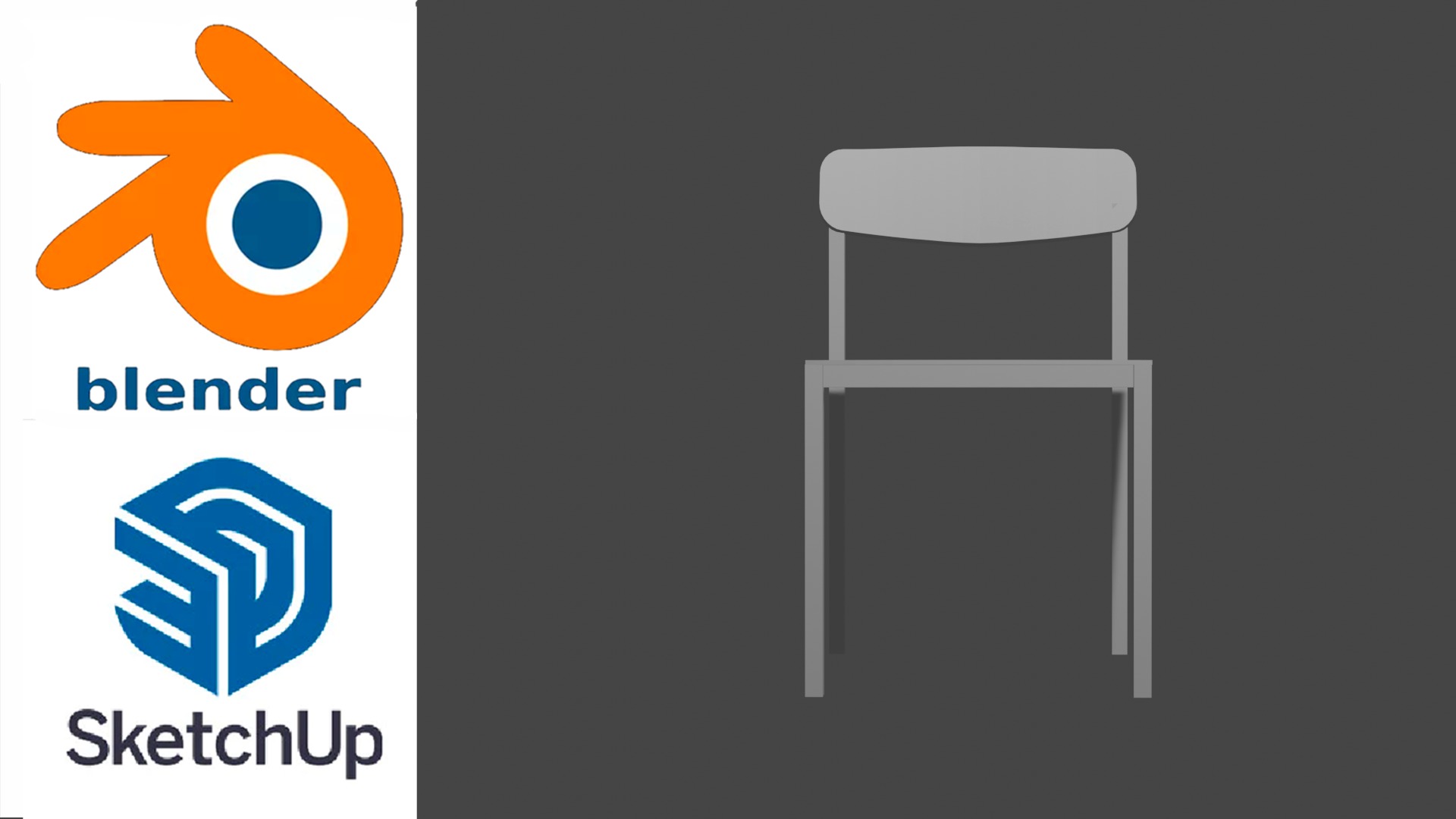 Chair - Silla 3D model 3D model 3D model_1