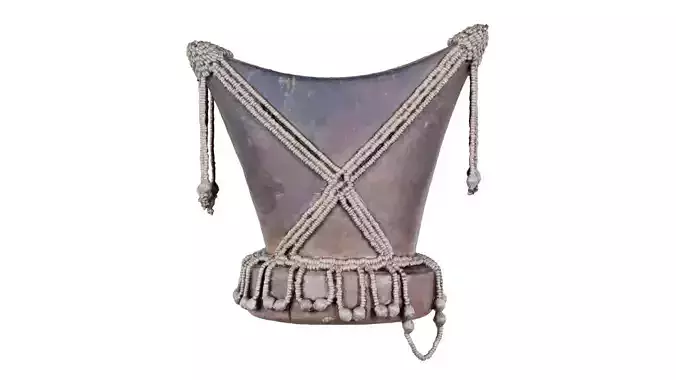 Headrest Africa Wood Furniture Prop 04