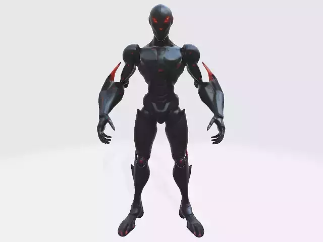 Killer robot 3D model