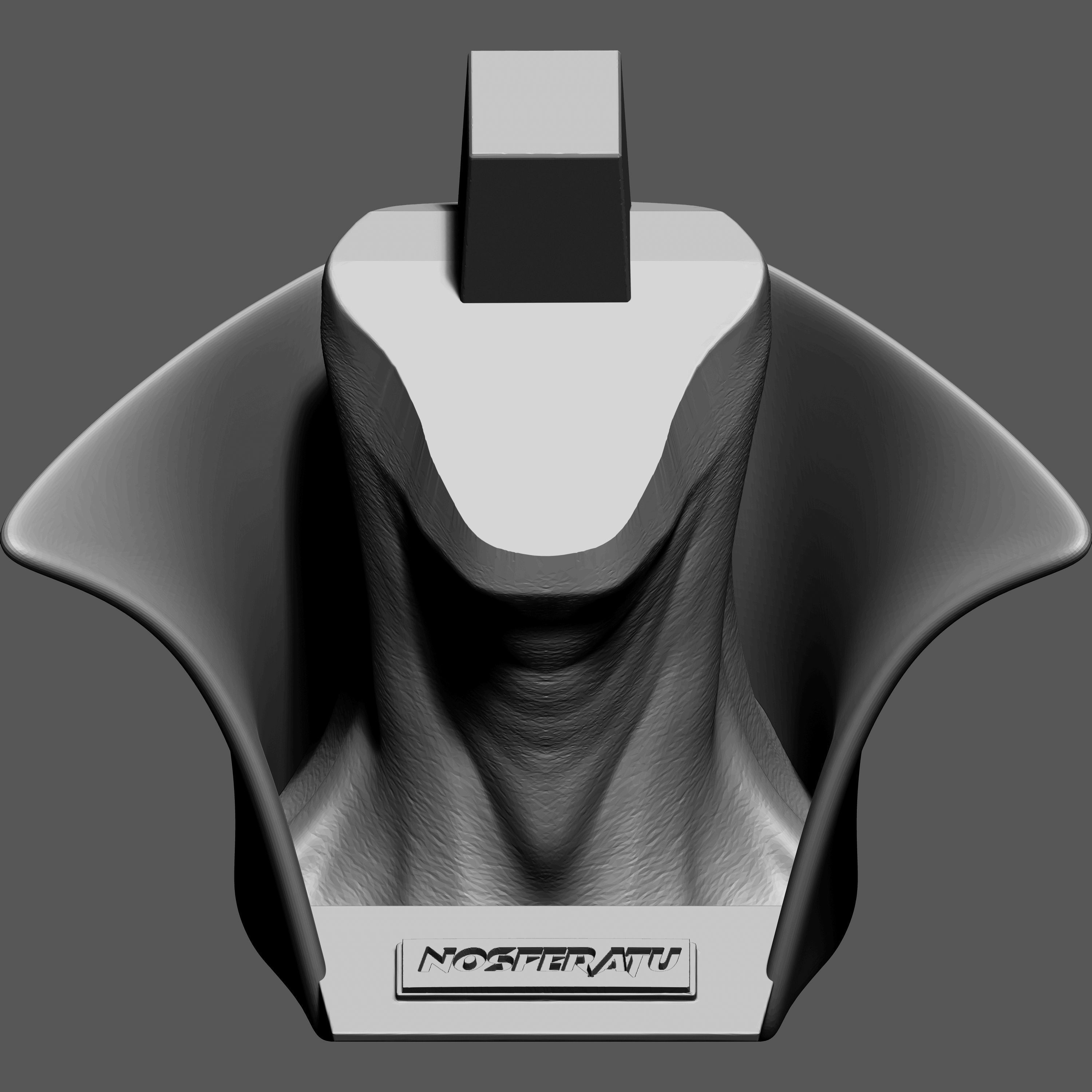 VAMPIRE BUST 3D print model_8