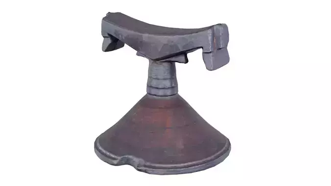 Headrest Africa Wood Furniture Prop 13