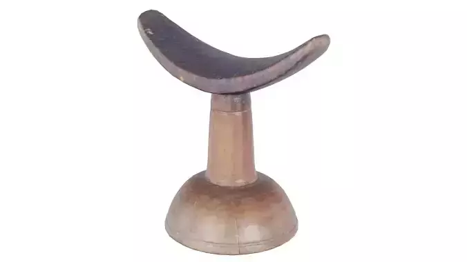 Headrest Africa Wood Furniture Prop 14