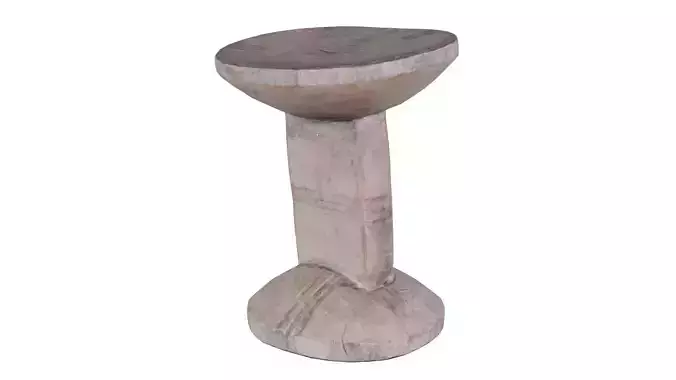 Headrest Africa Wood Furniture Prop 22