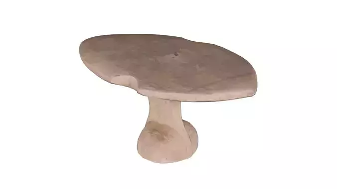 Headrest Africa Wood Furniture Prop 33