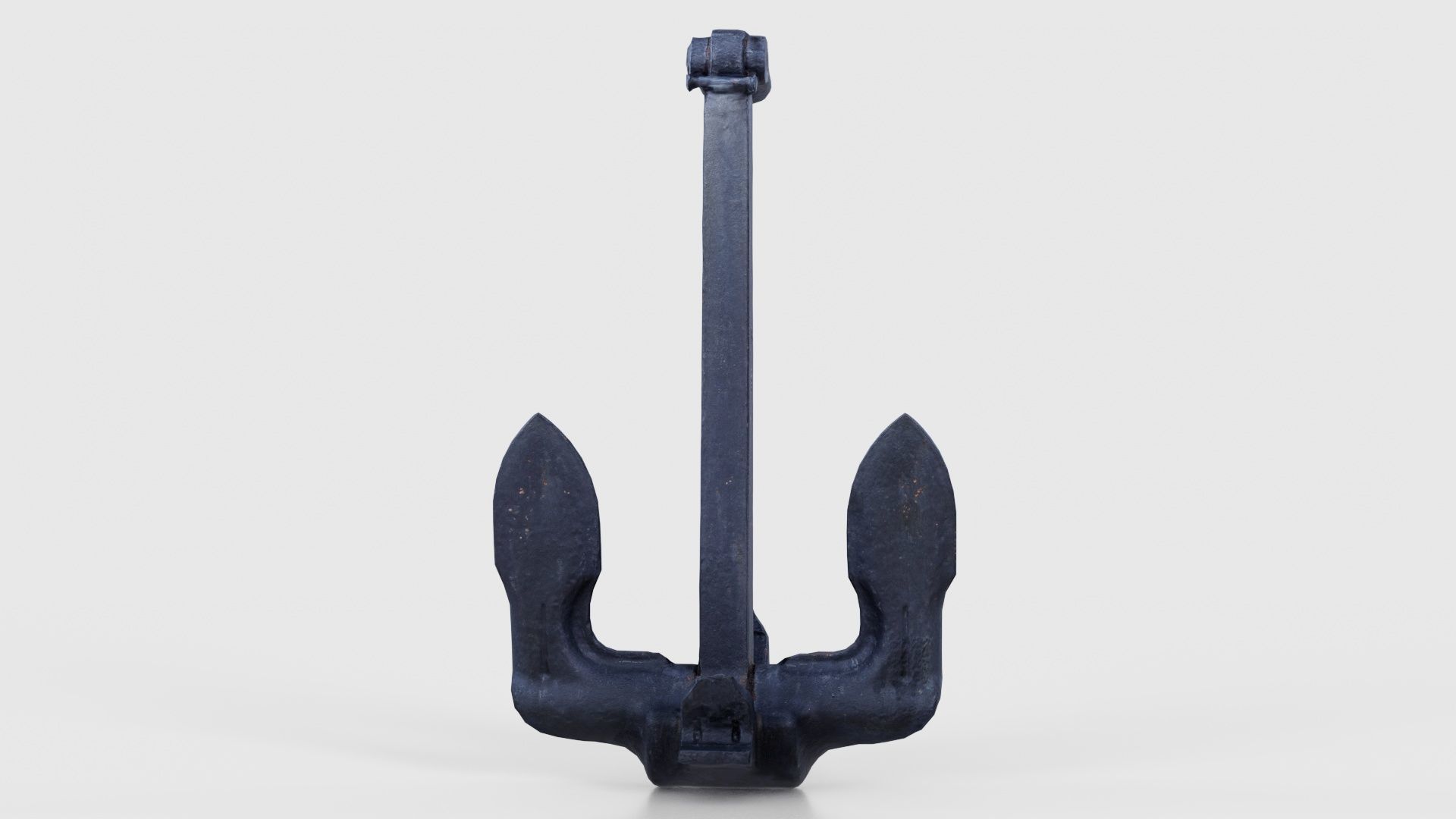 Boat Anchor 02 Low-poly 3D model_22