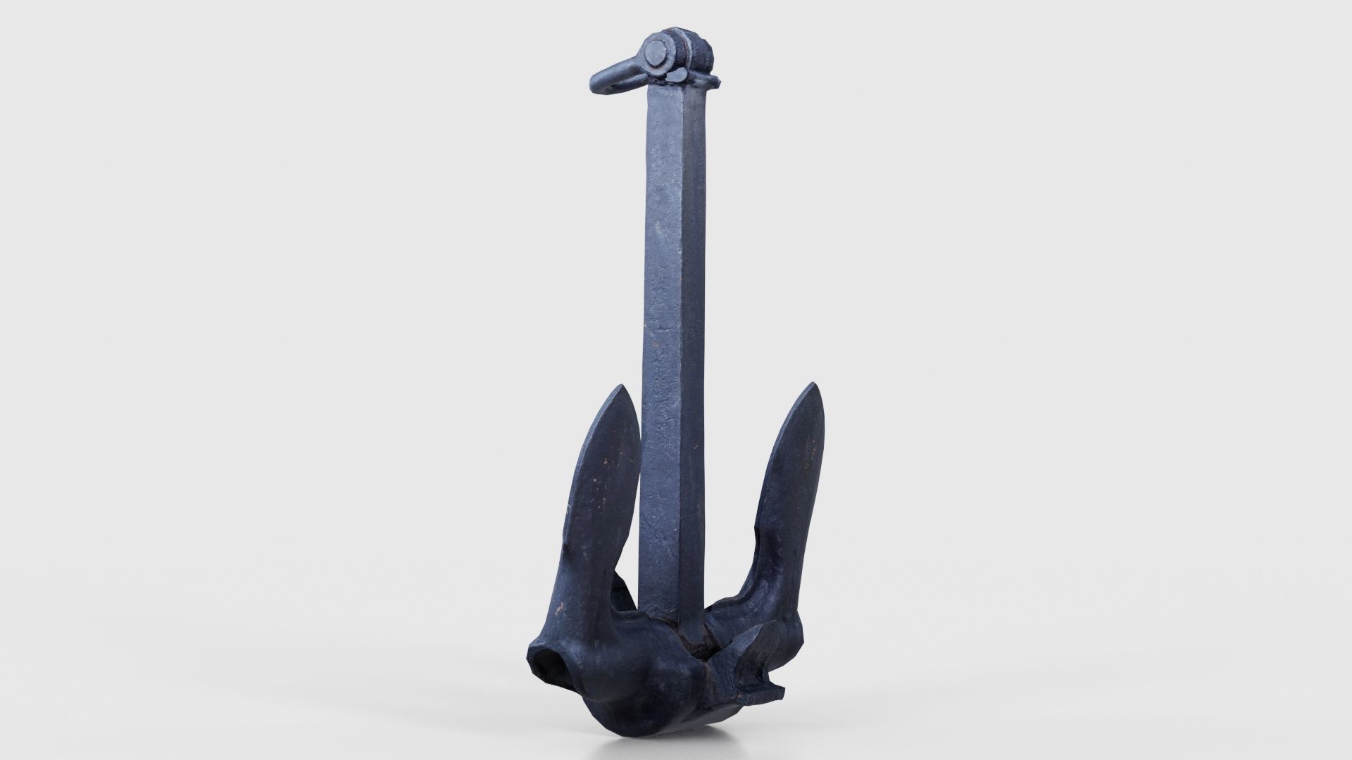 Boat Anchor 02 Low-poly 3D model_24
