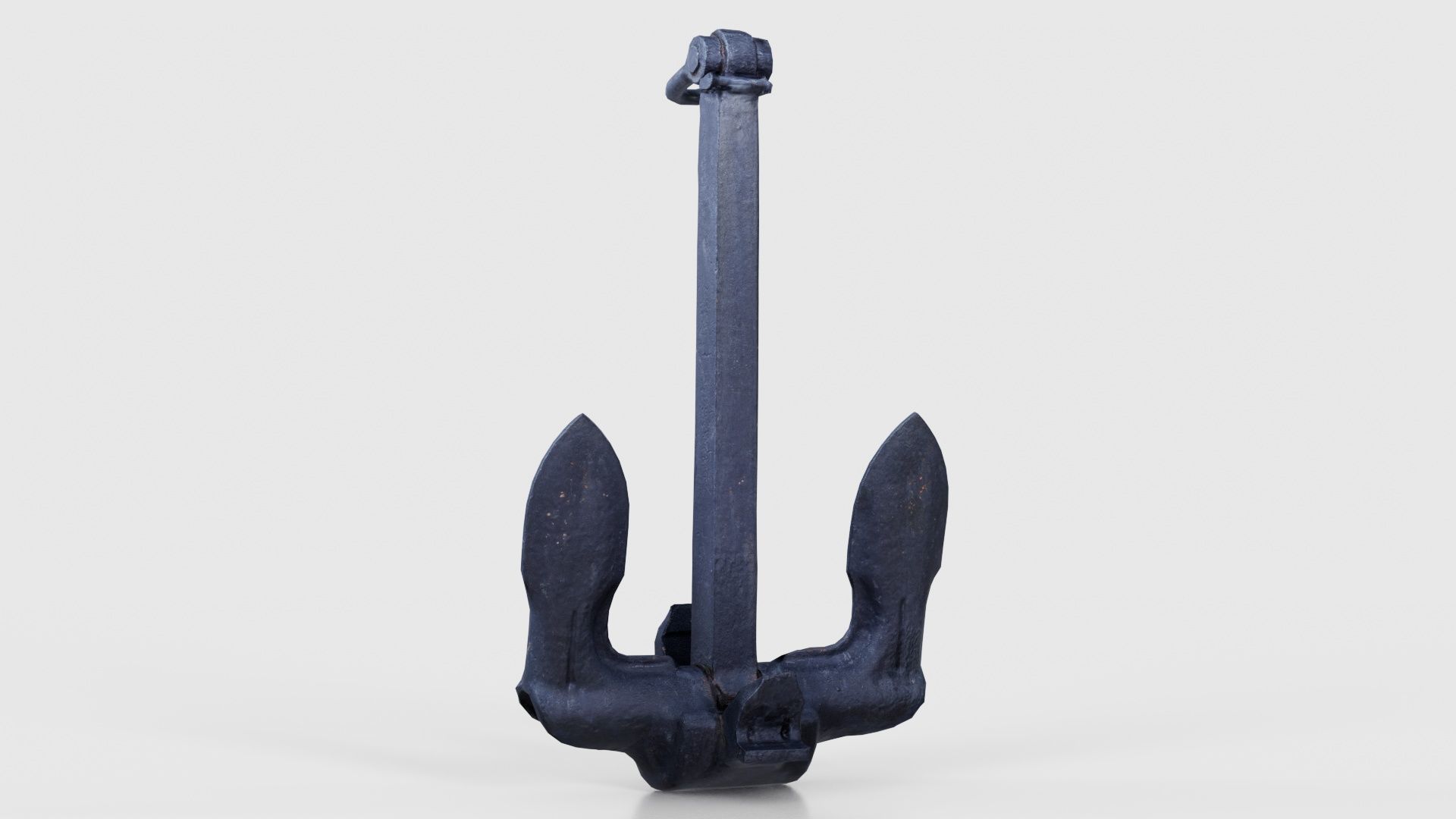 Boat Anchor 02 Low-poly 3D model_23