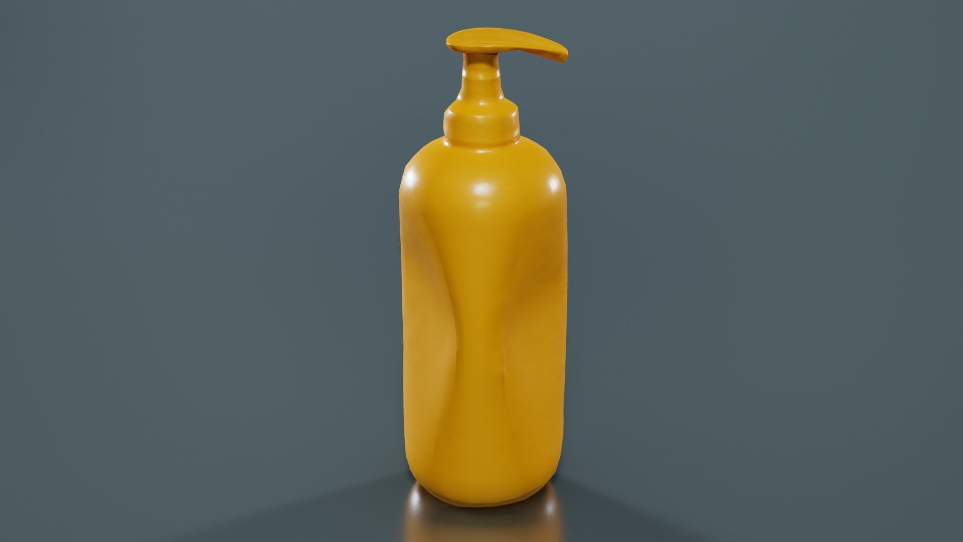 Container 05 Low-poly 3D model_6