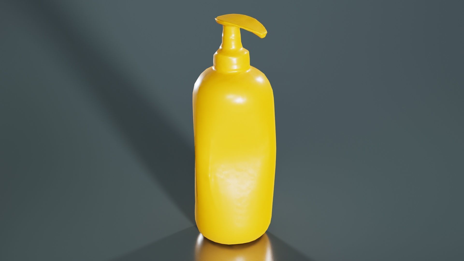 Container 05 Low-poly 3D model_7