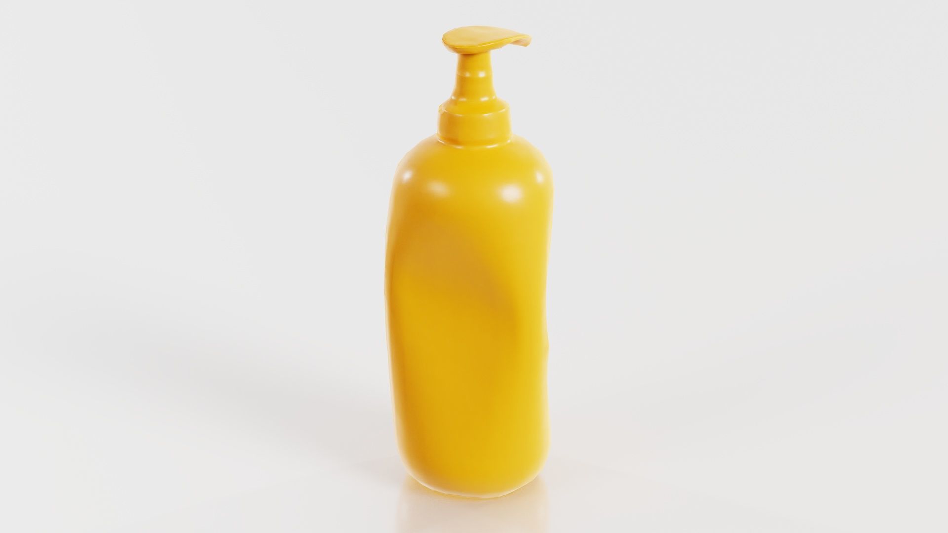 Container 05 Low-poly 3D model_8