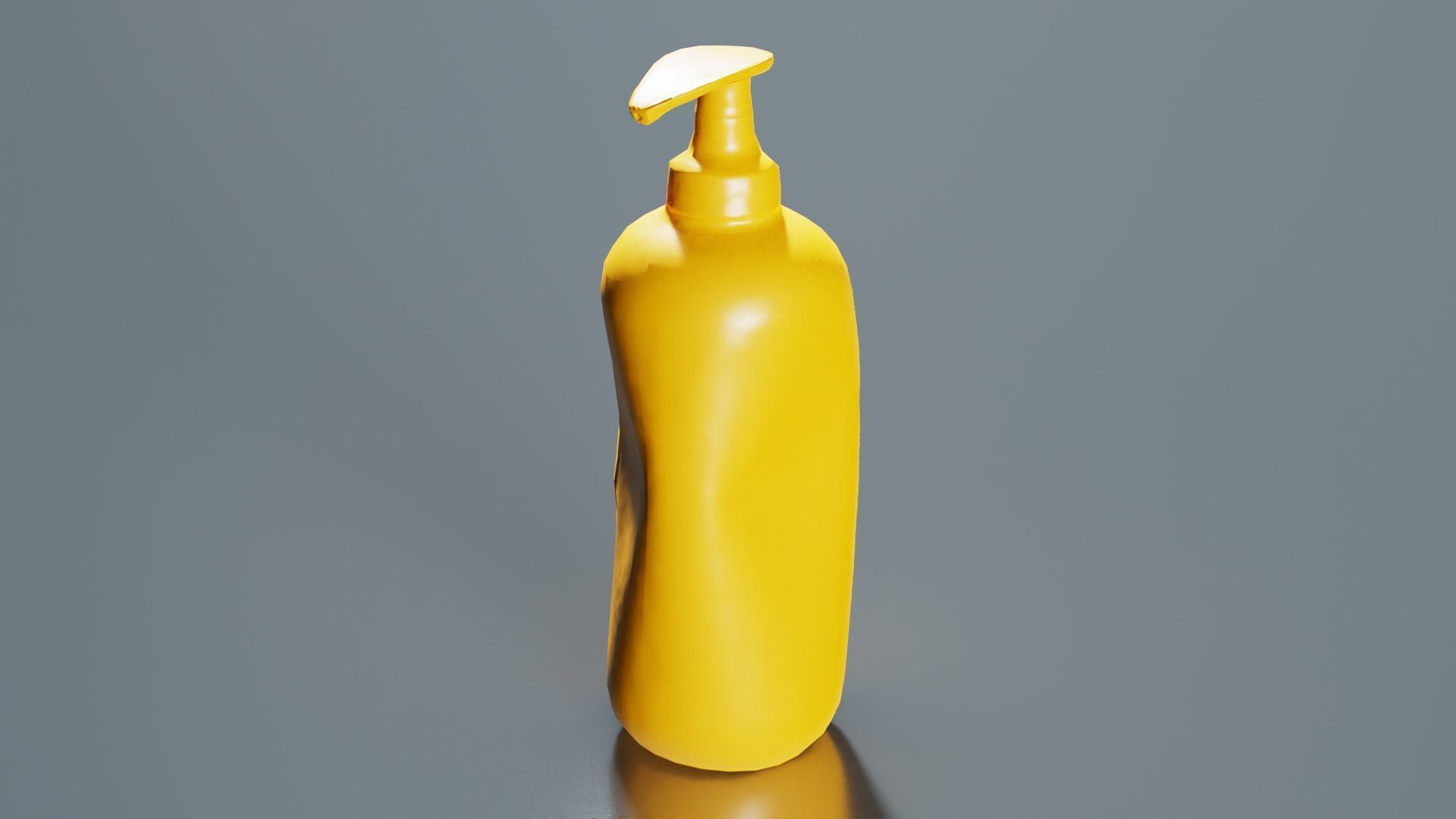 Container 05 Low-poly 3D model_4