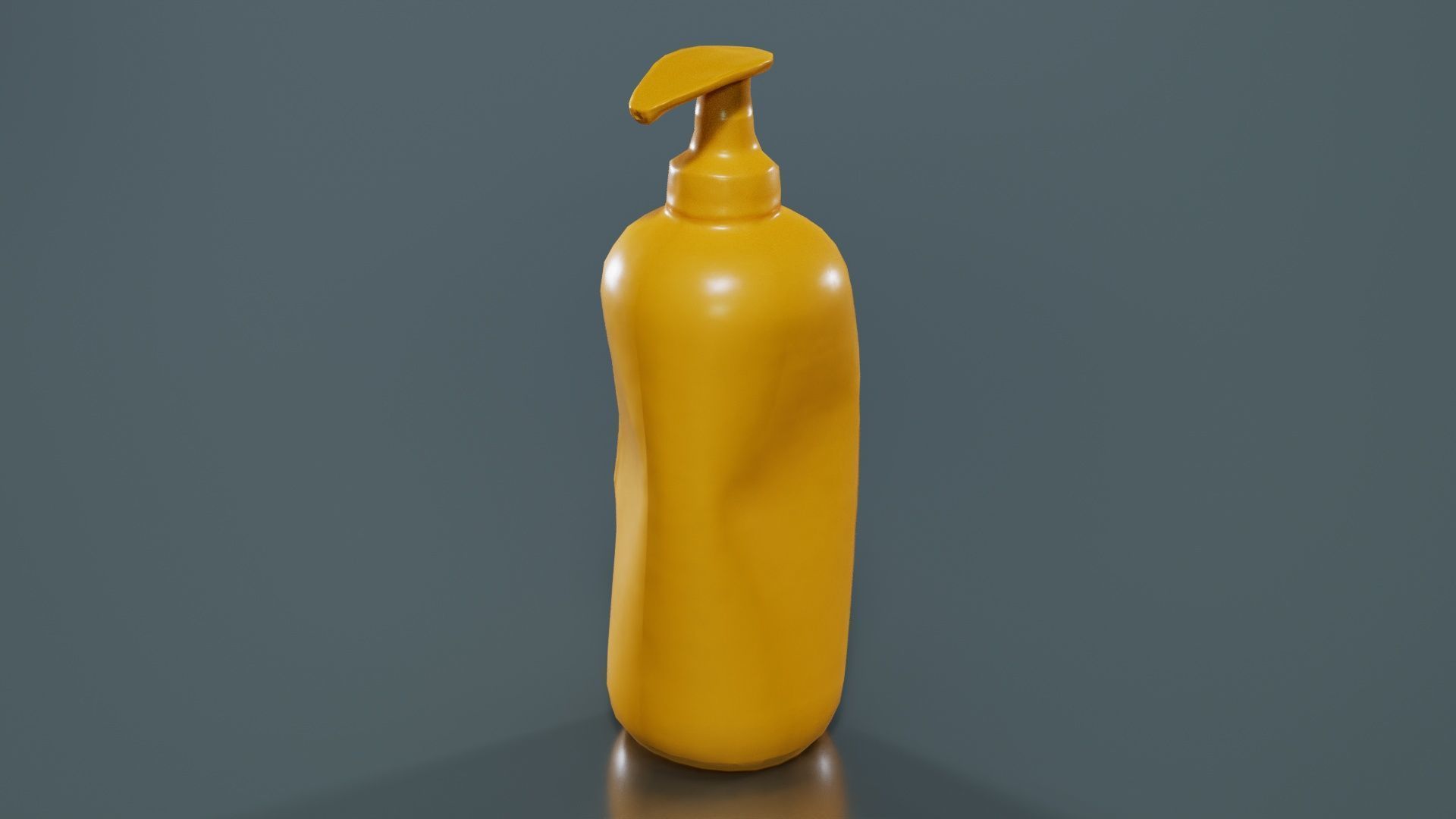 Container 05 Low-poly 3D model_12