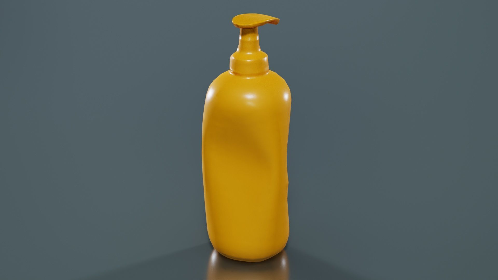 Container 05 Low-poly 3D model_13