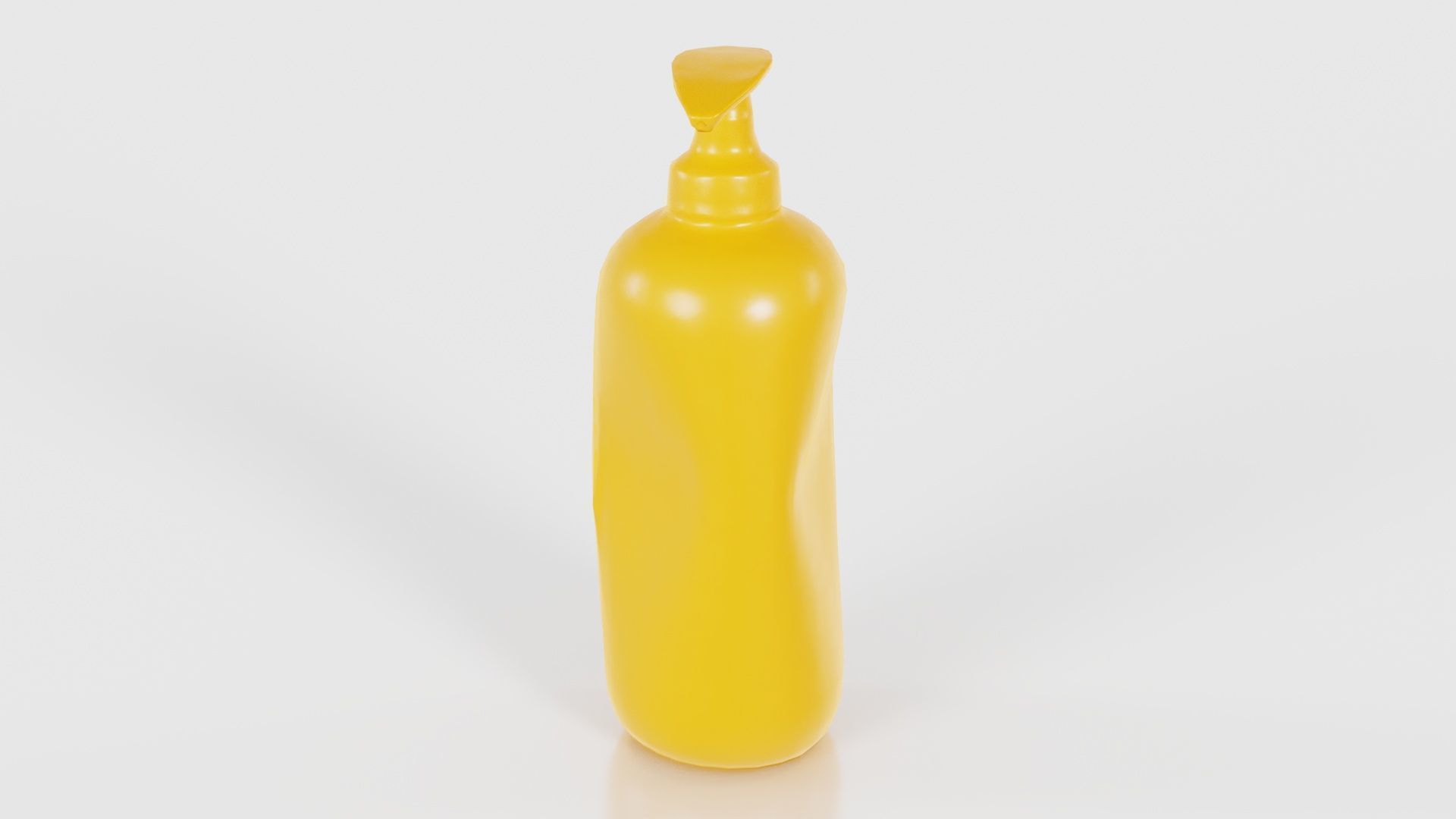 Container 05 Low-poly 3D model_16