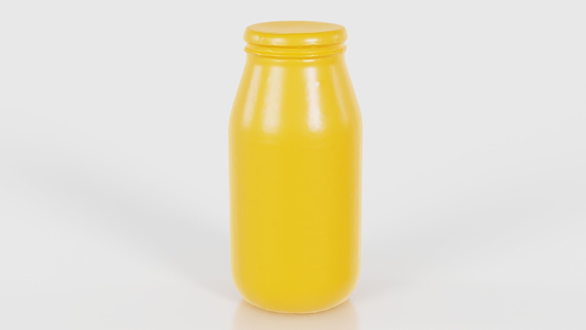 Container 07 Low-poly 3D model_19