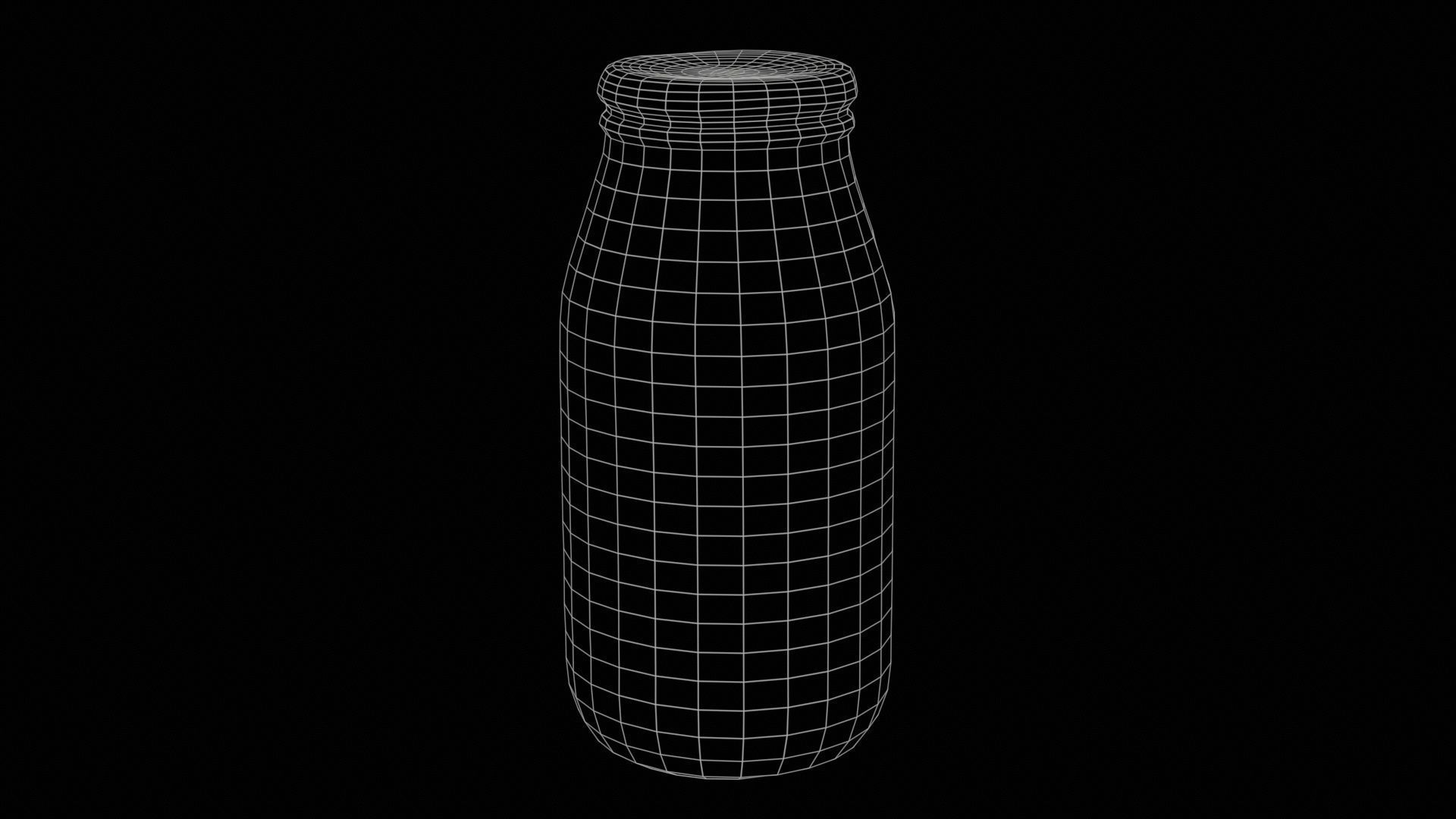 Container 07 Low-poly 3D model_11