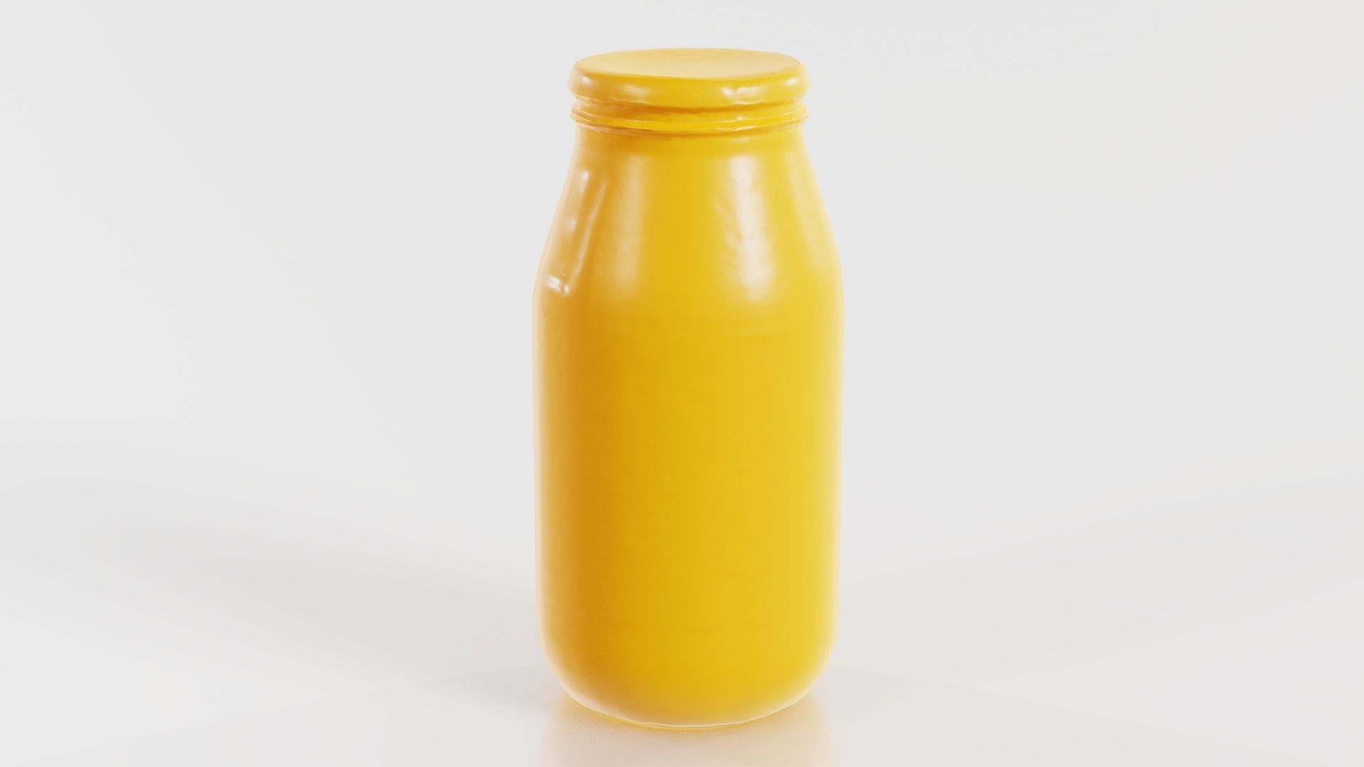 Container 07 Low-poly 3D model_2