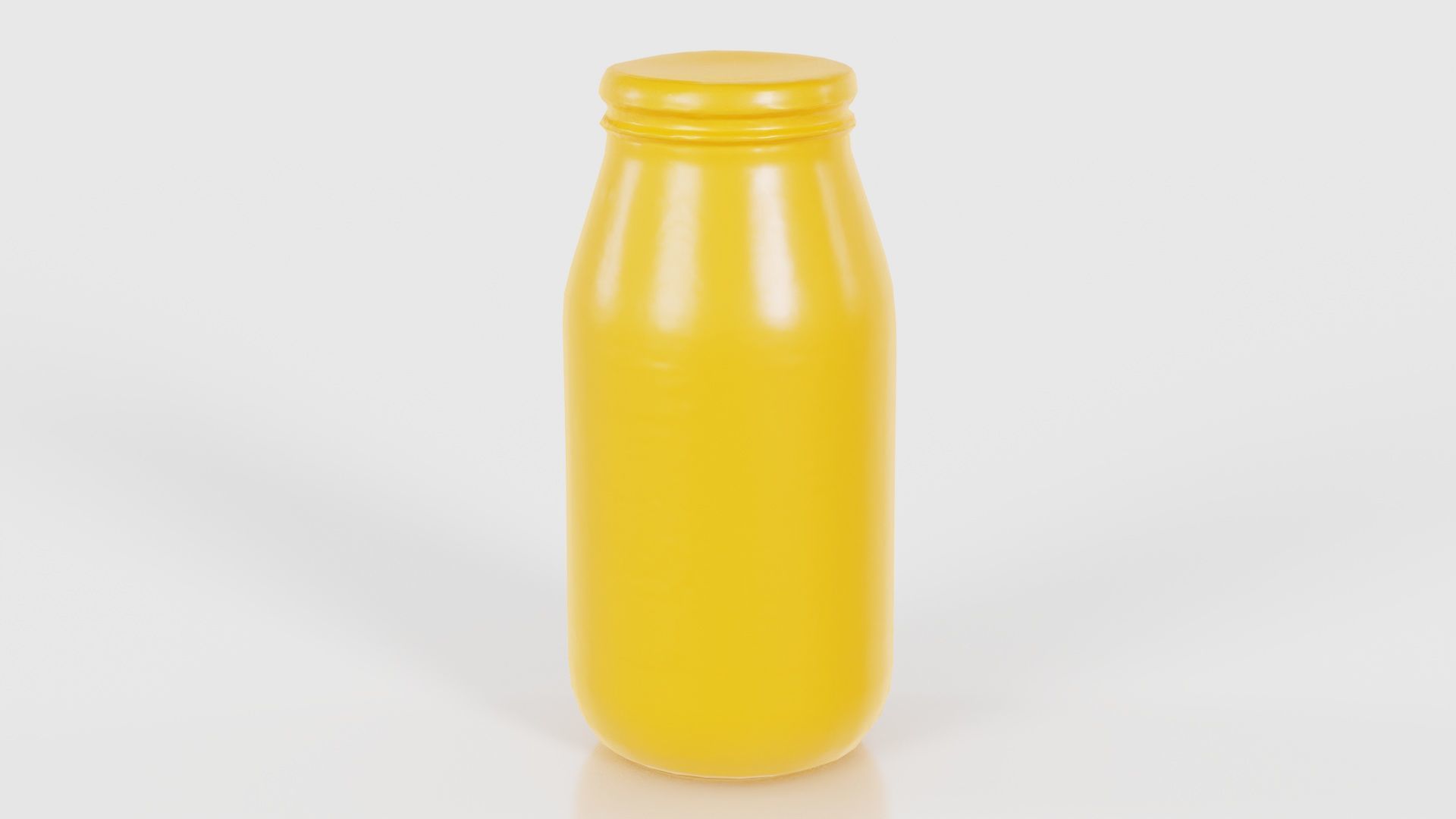 Container 07 Low-poly 3D model_16