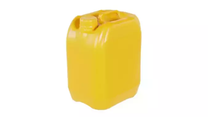 Container 08 Low-poly 3D model
